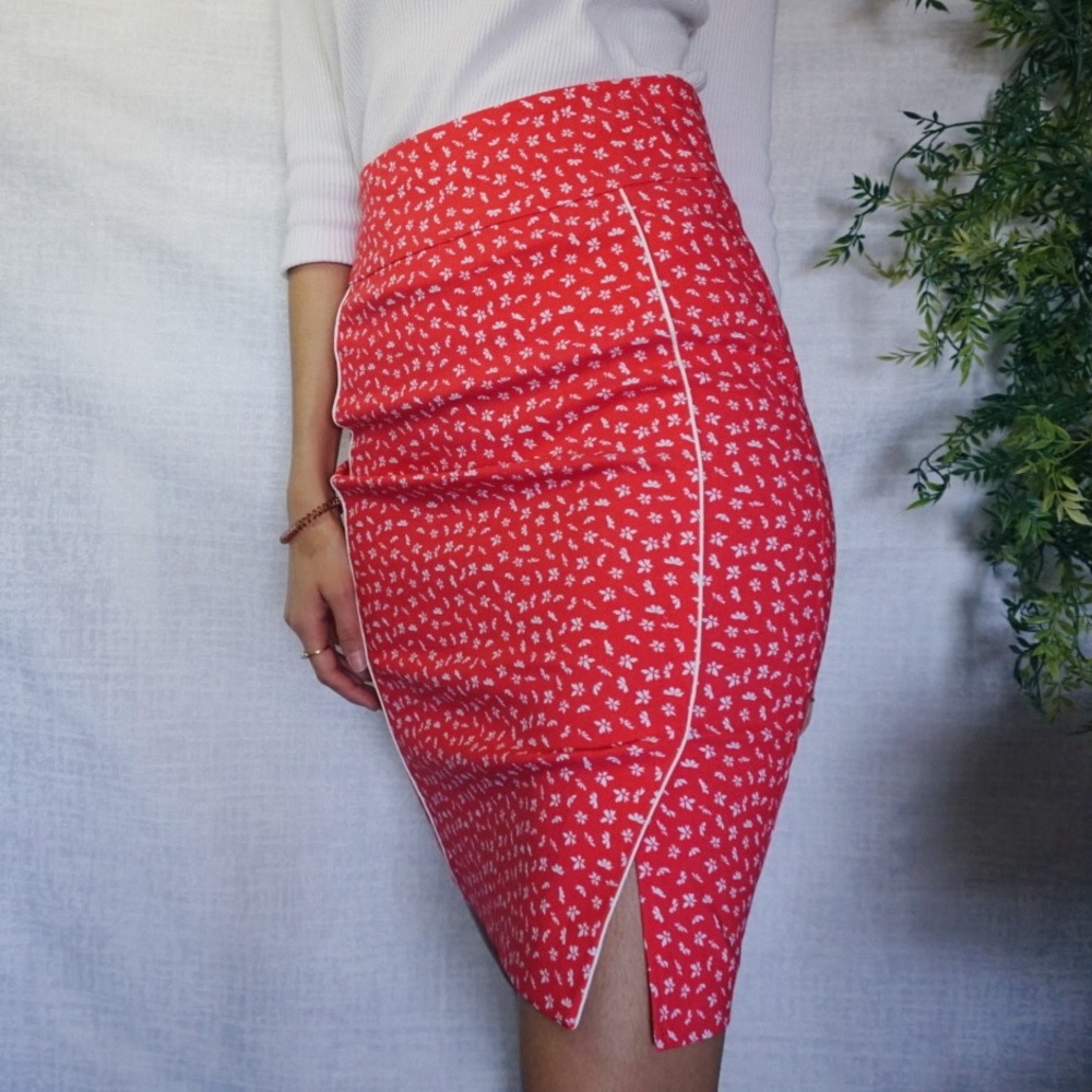 Margaret M floral pencil skirt | Size XS